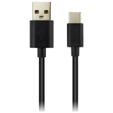 купить CANYON UC-2 Type C USB 2.0 standard cable, Power & Data output, 5V 1A, OD 3.2mm, PVC Jacket, 1.8m, black, 0.036kg в Алматы
