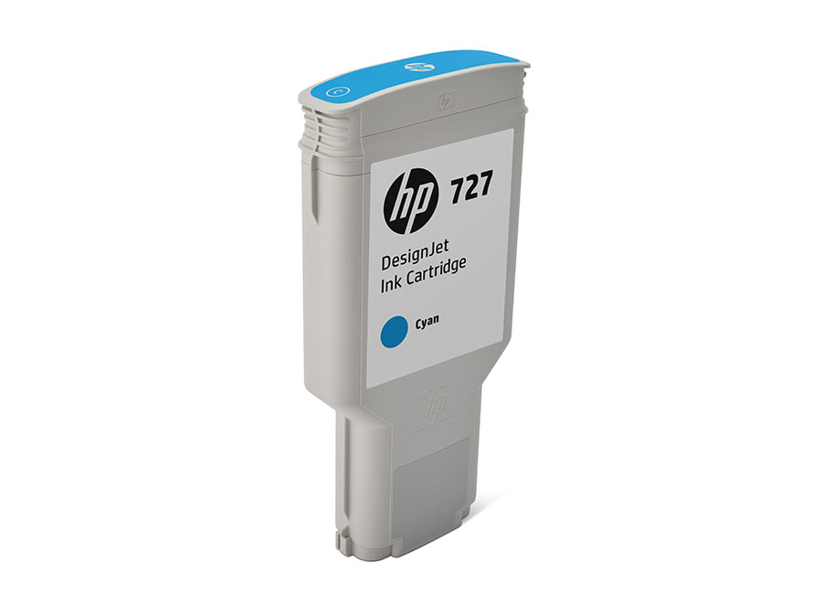 купить Картридж HP Europe/F9J76A/Чернильный/голубой/№727/300 мл в Алматы