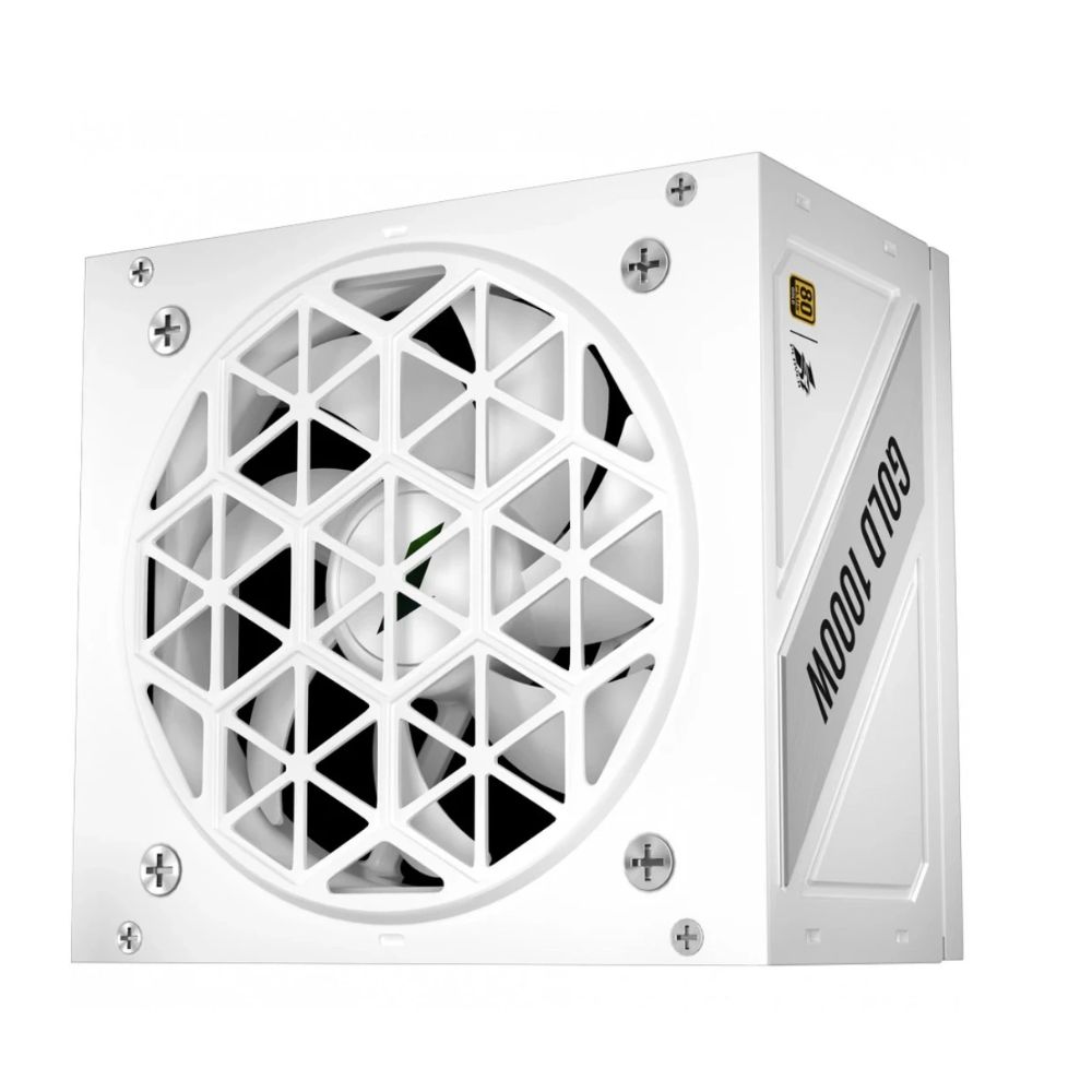 Купить БП ATX 1000W 1Stplayer NGDP HA-1000BA4 WH, Gold, 20+4+8/24+4/24+8/24+4+8, 12cm, 3x6+2p+16p PCI-E в Алматы
