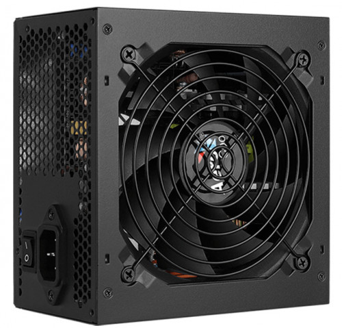 купить Блок питания, Aerocool, KCAS PLUS 650M, 650W, ATX, APFC, 20 4 pin, 4 4pin, 7*Sata, 4*Molex, 1*FDD, 4*PCI-E 6 2 pin, Поддержка Haswell, Вентилятор 14 см, Кабель питания, Чёрный в Алматы