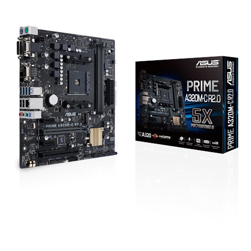 купить Материнская плата ASUS PRIME A320M-C R2.0  в Алматы