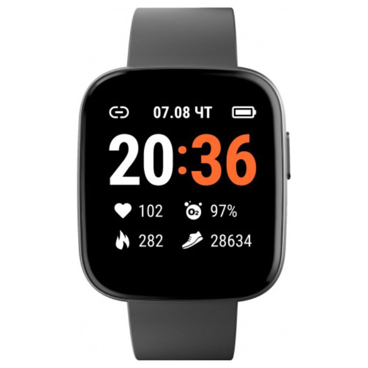 купить Смарт часы Geozon Marathon черный в Алматы