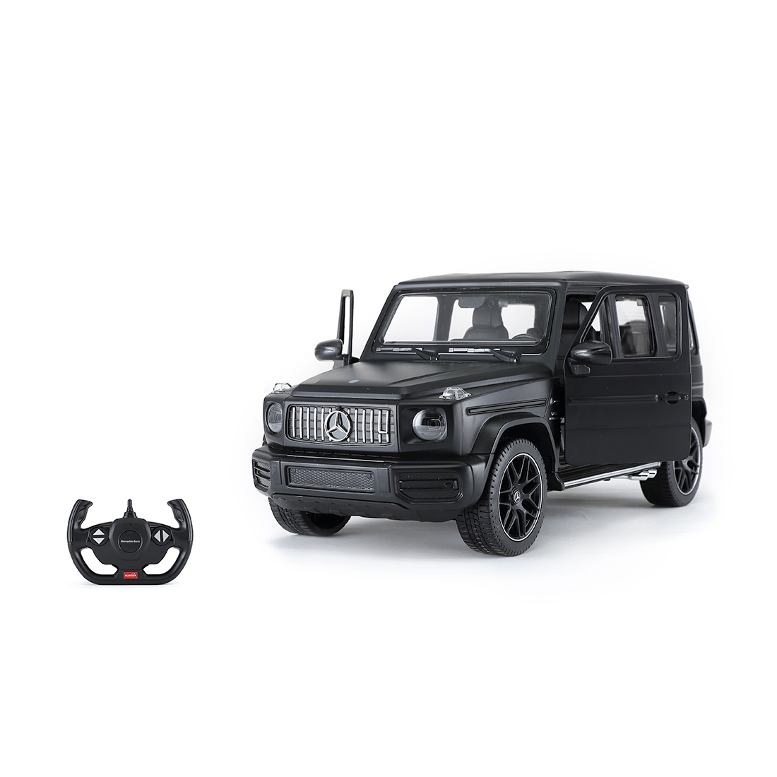 купить Радиоуправляемая машина, RASTAR, 95700B, 1:14, Mercedes-Benz G63 Gel?ndewagen, Пластик, Открывающиеся двери, 2.4 G, Чёрный в Алматы