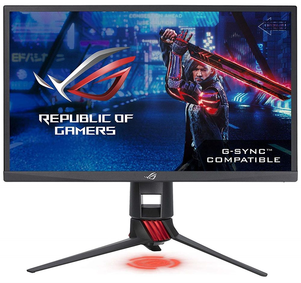 купить Монитор ЖК 23.8* ASUS ROG STRIX XG248Q <1920x1080, 1ms, 240ГЦ, 400 cd/m2, HDMI*2, DP, VESA, Black> в Алматы