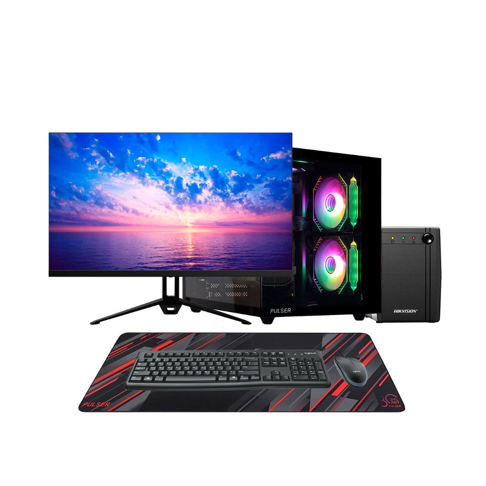 купить Ryzen 5 7500F-3.7GHz/B650/RAM 32GB/SSD 1TB (M.2)/RTX 5060 OC-8GB/no DVD/600W//Монитор 27" Sanc 200H в Алматы