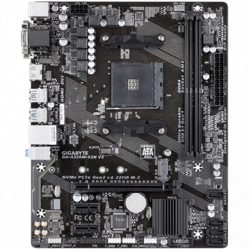 купить Материнская плата Gigabyte GAA32MS2H-00-G12, M/B GA-A320M-S2H 1.2 в Алматы