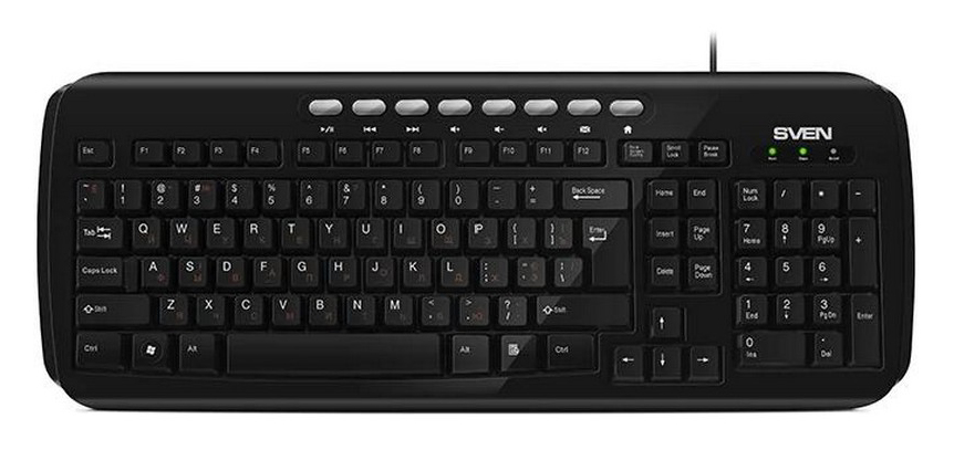 купить SVEN Клавиатура KB-C3050 черный /  в Алматы