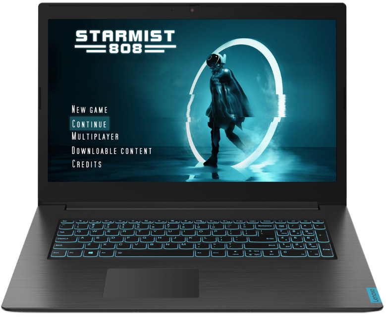 купить Ноутбук Lenovo IdeaPad L340-17IRH  17.3** HD+(1600x900) nonGLARE/Intel Core i7-9750H 2.60GHz Hexa/8GB/1TB+128GB SSD/GF GTX1050 3GB/noDVD/WiFi/BT4.2/HD Web Camera/BLKB+USB3.0/3cell/2.79kg/Free DOS/1Y/BLACK в Алматы