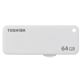 купить USB-ФЛЕШ-НАКОПИТЕЛЬ 64Gb TOSHIBA U203 USB 2.0 THN-U2O3W0640E4 WHITE  в Алматы