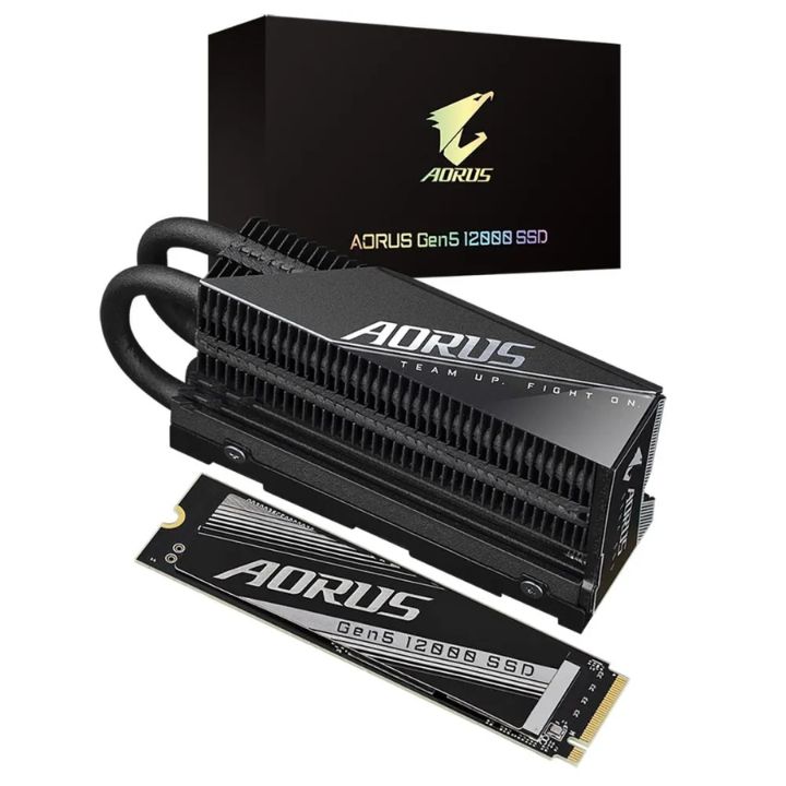 купить Твердотельный накопитель SSD Gigabyte AG512K2TB 2000GB M.2 2280 PCIe 5.0x4 в Алматы
