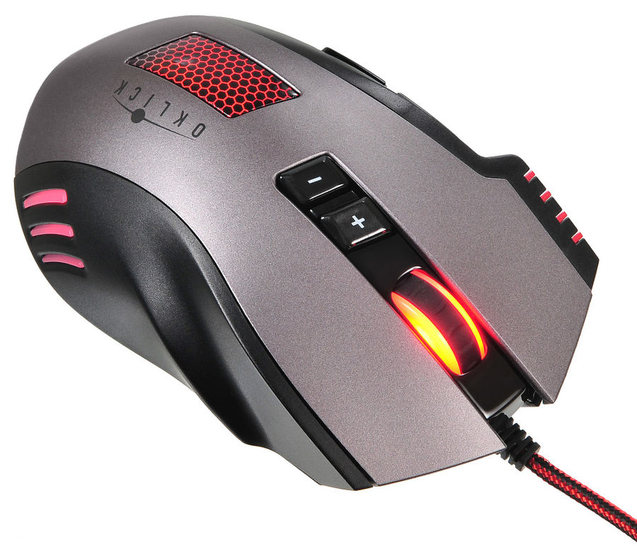 купить Мышь Oklick 805G V2 BEOWULF черный оптическая (3200dpi) USB (6but) в Алматы