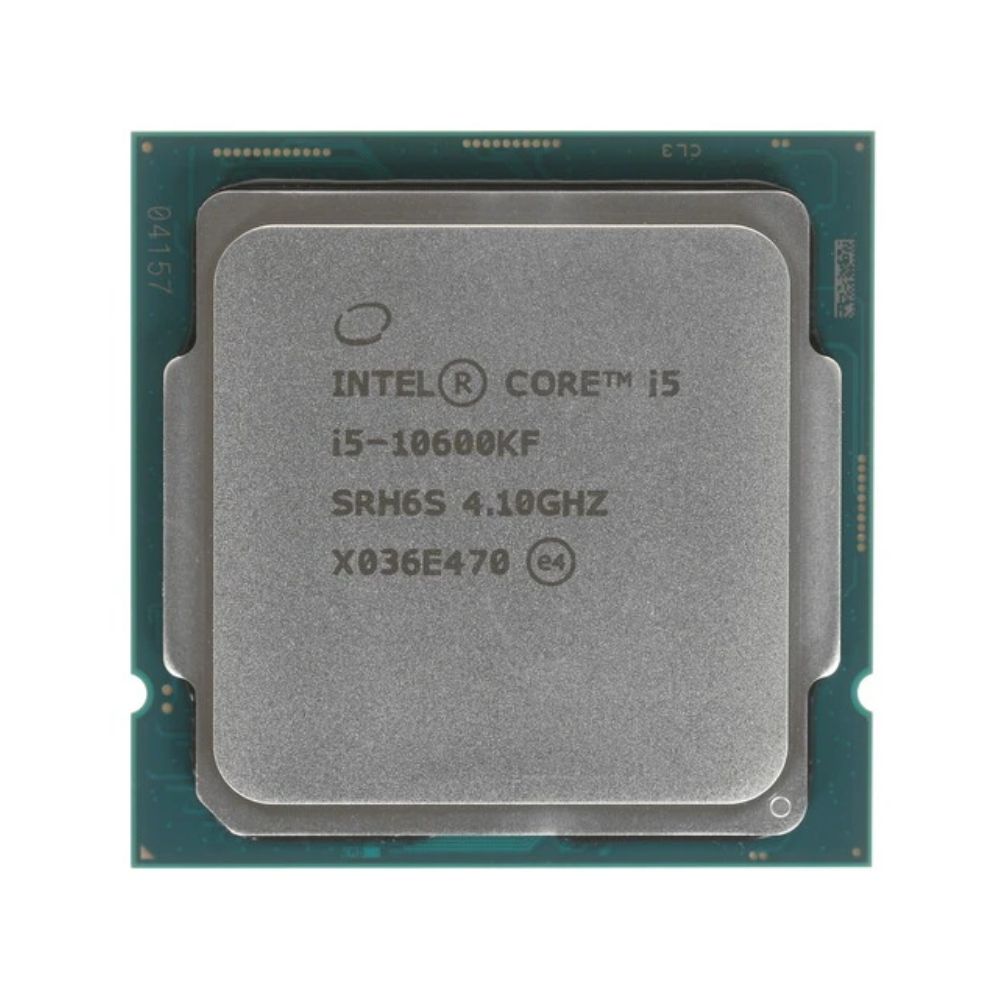 купить Процессор Intel Core i5-10600KF Comet Lake (4100MHz, LGA1200, L3 12Mb), oem в Алматы