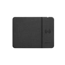 купить CANYON Mouse Mat with wireless charger, Input 5V/2A,9V2A Output 5W/7.5W/10W, 324*244*6mm, Micro USB cable length 1m, Black, 220g в Алматы