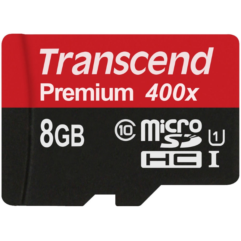 купить Карта памяти MicroSD 8GB Class 10 U1 Transcend TS8GUSDCU1 в Алматы