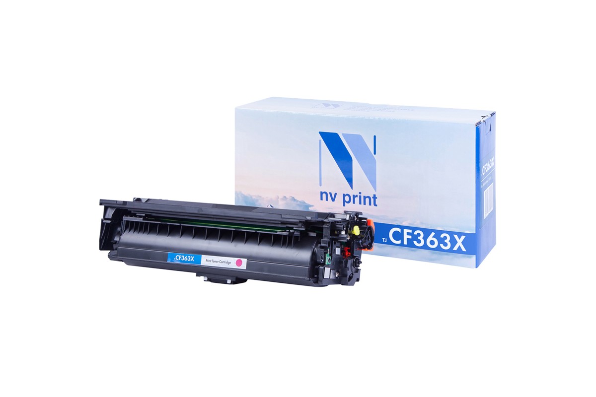 купить Картридж NVP совместимый НР CF363X Magenta для LaserJet Color M552dn/M553dn/M553n/M553x/MFP-M577dn/M                                                                                                                                                       в Алматы