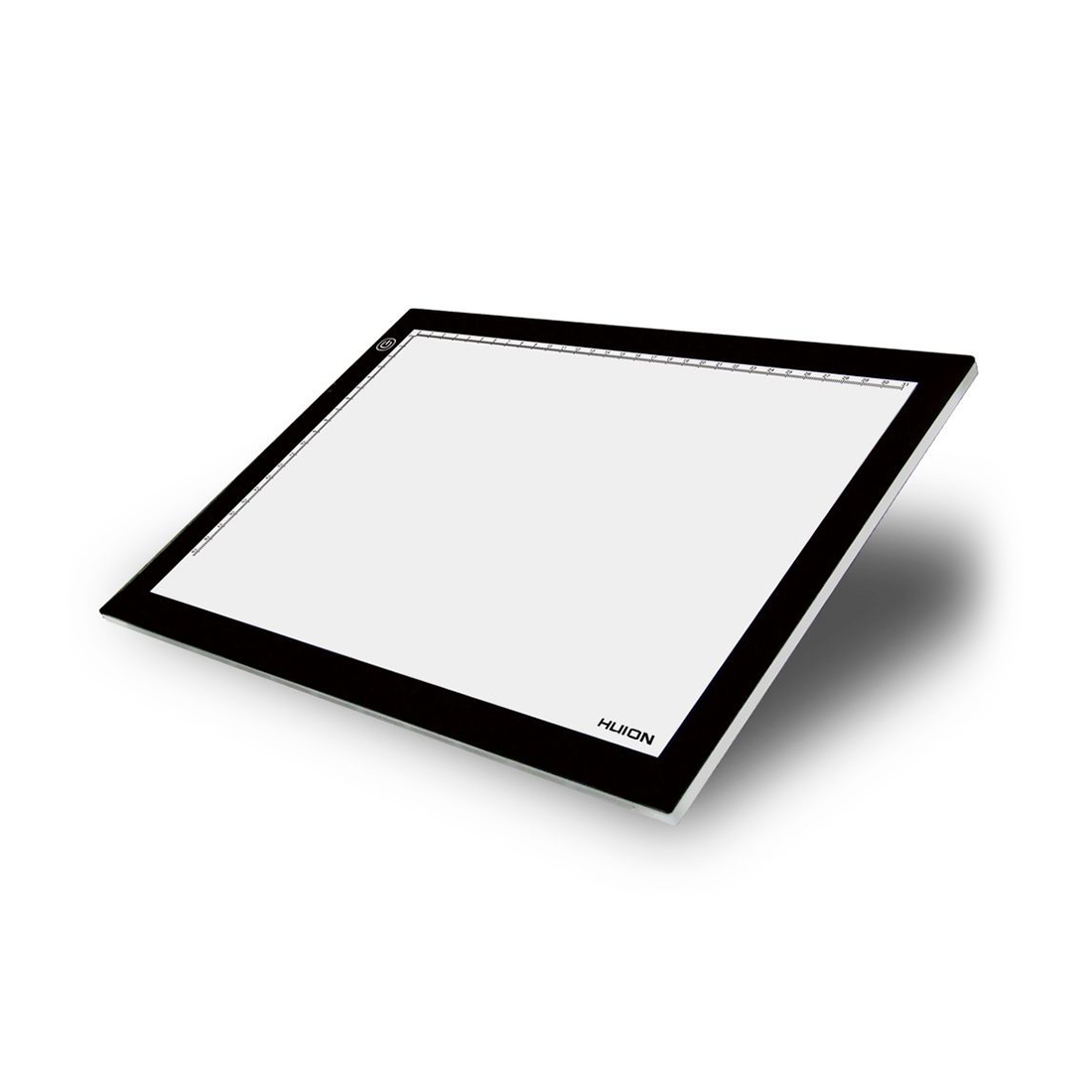 купить Графический планшет, Huion, A4, Cветодиодный, Проводной, Рабочая область 320*210 мм. (12,5*х8,2*), Чёрный в Алматы