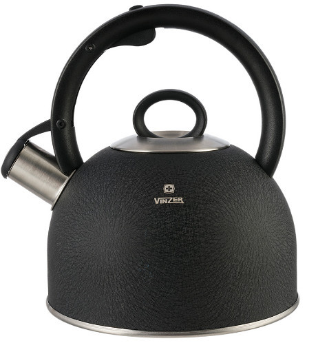 купить Чайник Vinzer Nero 89010 со свистком 2.5 л в Алматы
