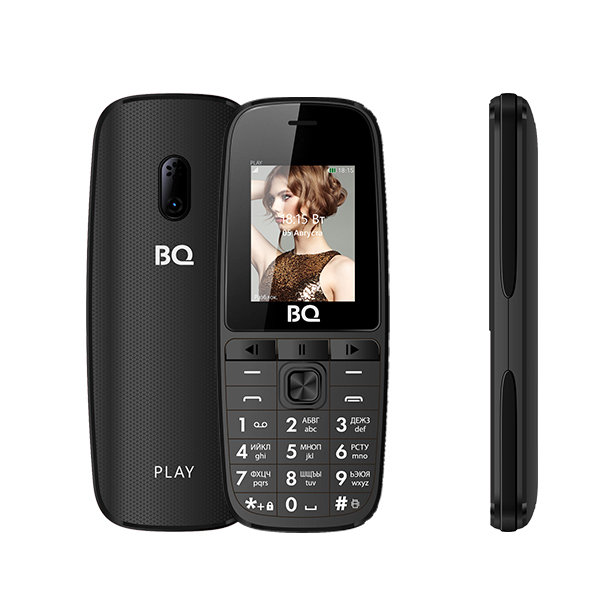 купить Мобильный телефон BQ-1841 Play Чёрный в Алматы