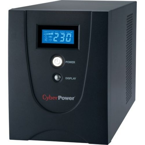 купить Line-Interactive ИБП, CyberPower VALUE1500EILCD, выходная мощность 1500VA/900W, LCD, AVR, RS-232, RJ11/RJ45, USB, 6 выходных разъемов типа IEC C13, PowerPanel&reg; Personal Edition. С автоматическим регулированием напряжения (AVR), обеспечивает постоянно в Алматы