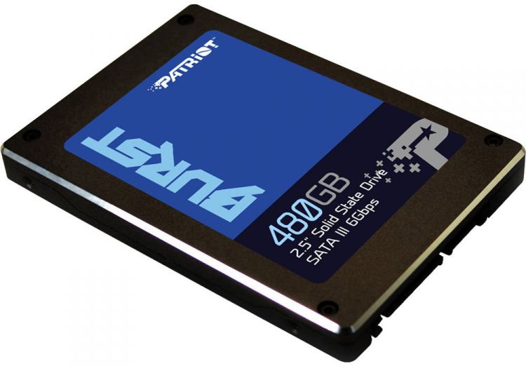 купить Накопитель SSD 2.5* SATA III Patriot 480GB BURST 560/540 PBU480GS25SSDR в Алматы