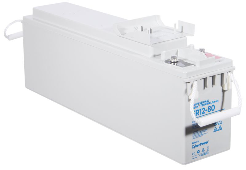 купить АКБ CyberPower Front terminal series FR 12-80, 12V-84Ah, AGM, M6, 564x115x189мм., 26.2кг. в Алматы