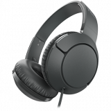 купить TCL On-Ear Wired Headset, Strong BASS, flat fold, Frequency of response: 10-22K, Sensitivity: 102 dB, Driver Size: 32mm, Impedence: 32 Ohm, Acoustic system: closed, Max power input: 30mW, Connectivity type: 3.5mm jack, Color Shadow Black в Алматы