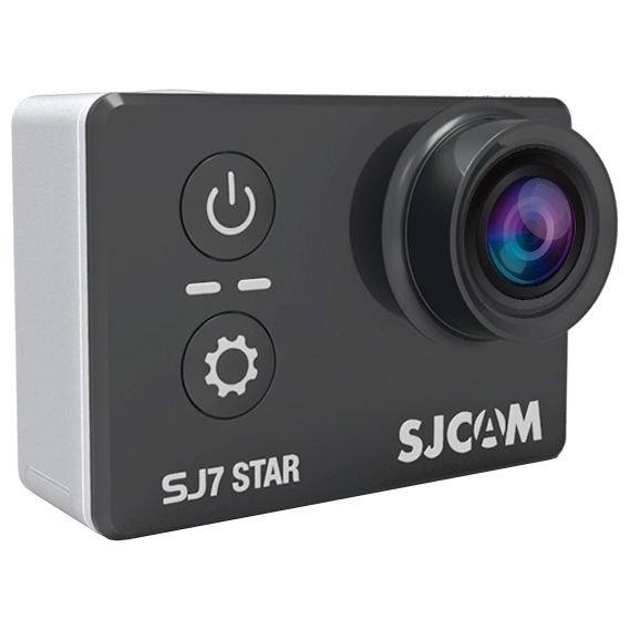 купить Экшн-камера, SJCAM, SJ7 STAR, 4K/30fps, 2.5K/60fps, Sony IMX117 12 МП 166&deg;,  Wifi 10 м/2,4 Hz, Gyro Anti-shake, Slow motion, Чипсет Ambarella A12S75, 1000mAh, 2* сенсорный дисплей, Чёрный в Алматы