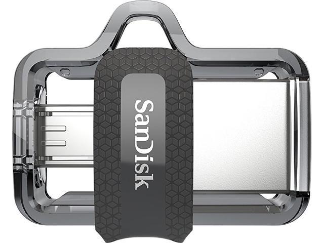 купить SanDisk Ultra Dual Drive m3.0 128GB Grey & Silver; EAN: 619659149697 в Алматы