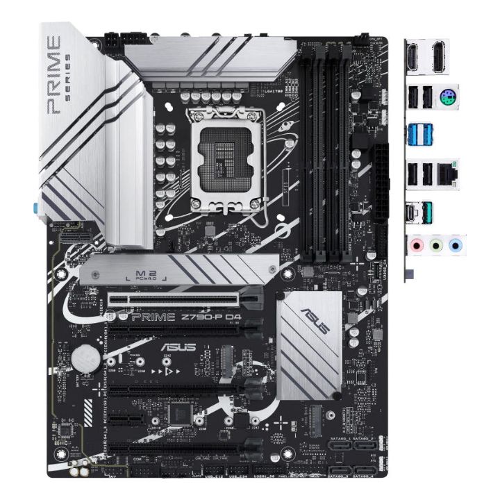 купить Материнская плата ASUS PRIME Z790-P D4 LGA1700 4xDDR4 4xSATA3 Raid 3xM.2 HDMI DP ATX в Алматы