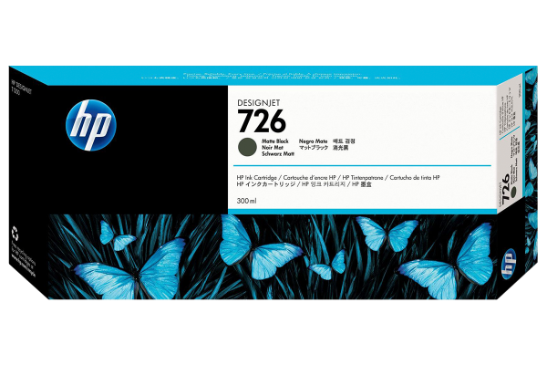 купить Картридж HP/CH575A/Чернильный/№726/матовый черный/300 мл в Алматы