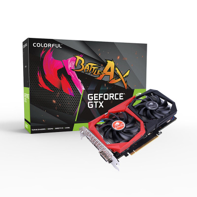 купить Видеокарта Colorful PCI-E NV GTX1660 NB 6G-V <6GB, GDDR5, DP HDMI DVI, Boost:1785Mhz> в Алматы