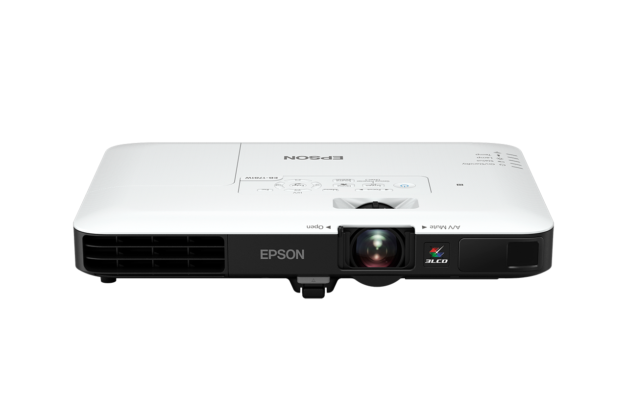 купить Проектор Epson EB-1781W, 3LCD, 0.59*LCD, WXGA (1280x800), 3200lm, 16:10, 10000:1, VGA, HDMI, RCA, USB A-B, Wi-Fi в Алматы