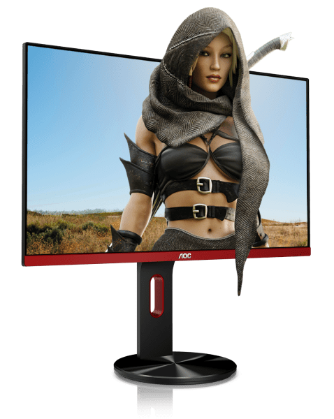 купить Монитор AOC G2790PX TN,27*,16:9 FHD(1920x1080x144 Hz),400cd/m2,1000:1,50M:1,170/160,1ms,VGA,2HDMI,DP,4USB,Sp,Black-Red в Алматы