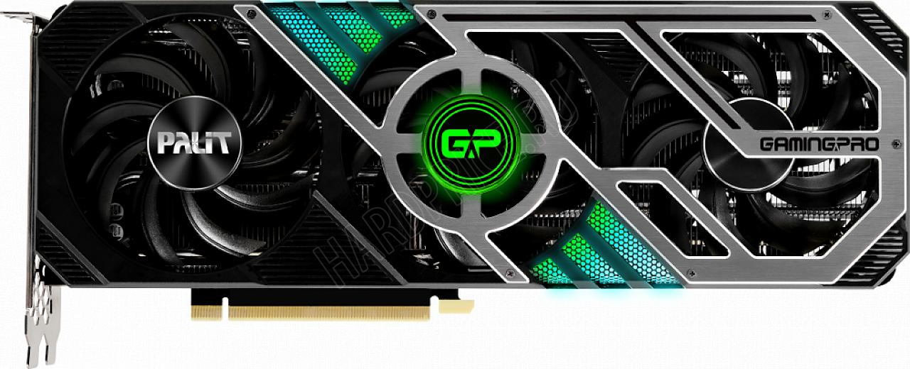 купить 8GB RTX 3070 Ti GDDR6X 256-bit 1575/1770 MHz, DPx3, HDMI, PCIe4.0, PALIT RTX3070Ti GAMINGPRO 8G (NED307T019P2-1046A) 3Fan, 294 мм, 2,7 слота, A-RGB подсветка, 8-pinX2, Потребление 290W -> Блок питания Мин. 700W 80PlusBronze (Брендовый) (580W настоящи в Алматы