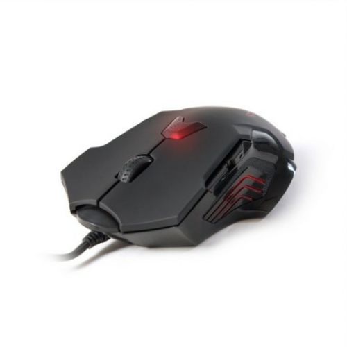 купить Мышь, Delux, DLM-811LUB, Игровая, AVAGO A9800, Лазерная, 200-8200dpi в Алматы