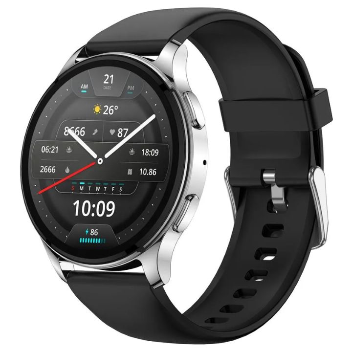 купить Смарт часы Amazfit Pop 3R A2319 Metallic Black в Алматы