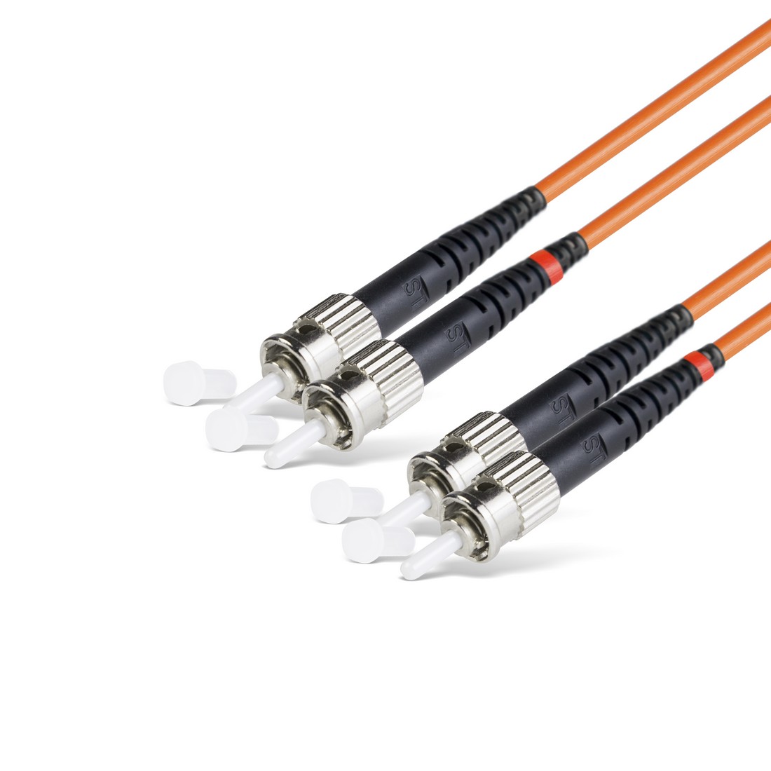 купить Патч Корд Оптоволоконный,, ST/UPC-ST/UPC MM OM2 50/125 Duplex 3.0мм 2 м, Оранжевый, Пол. Пакет в Алматы