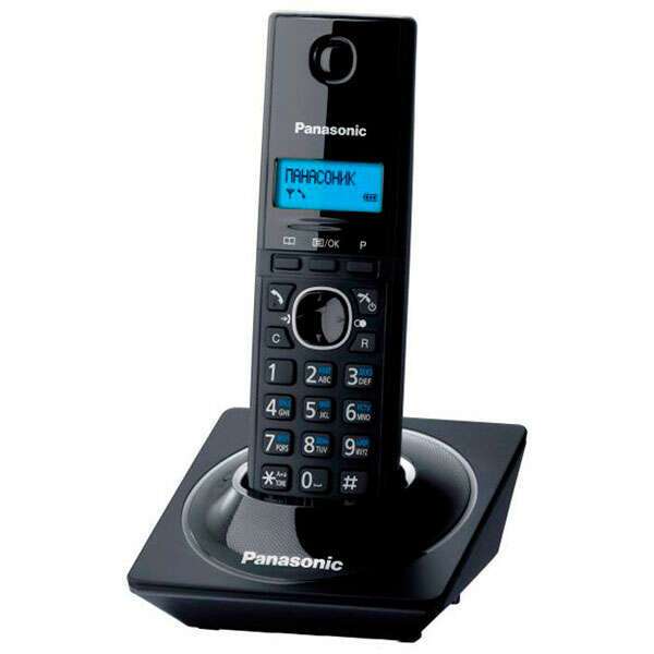 купить Радиотелефон PANASONIC KX-TG1711 (CAB) Черный. АОН, Caller ID (журнал на 50 вызовов), Русскоязычное меню, 12 мелодий звонка.                                                                                                                               в Алматы