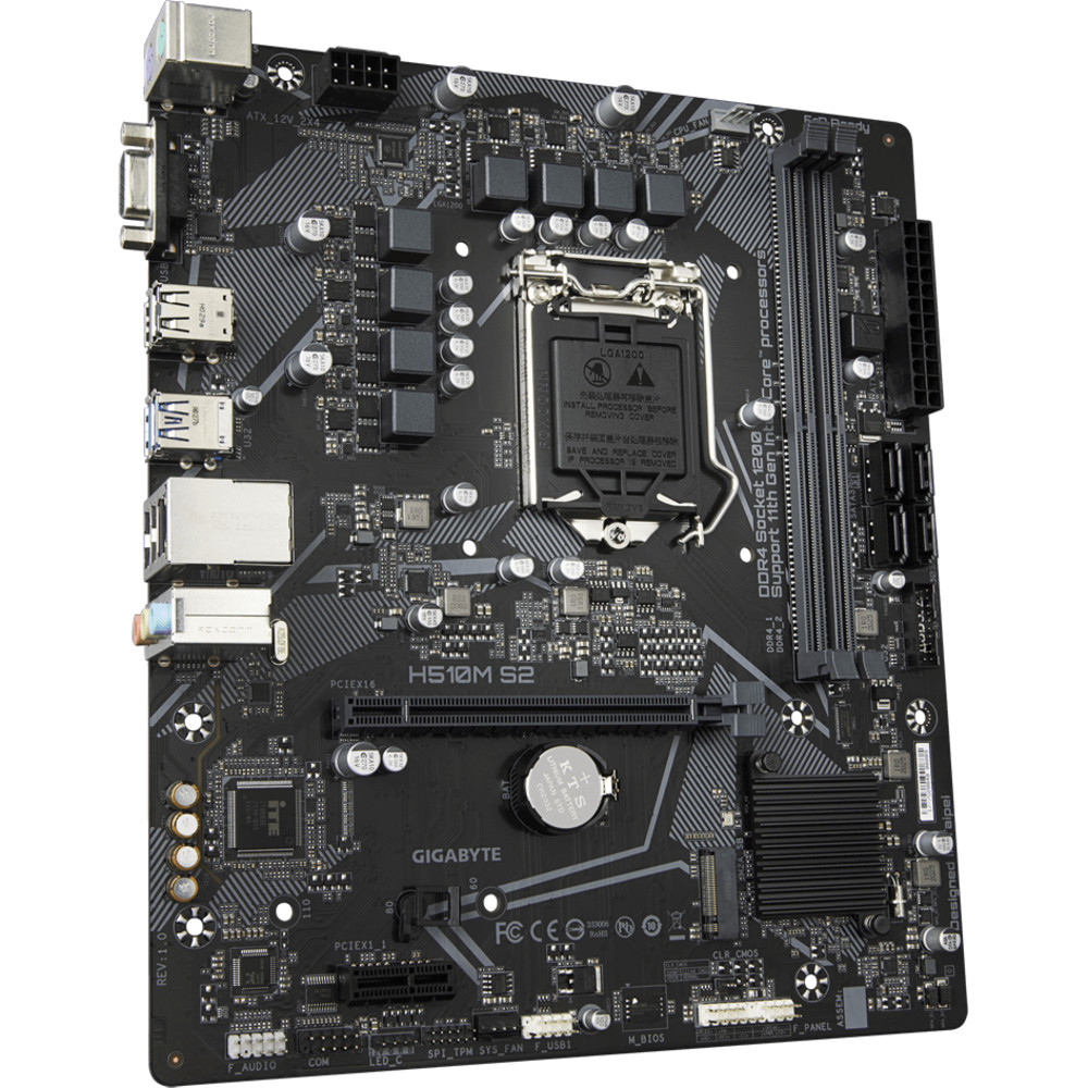 купить Материнская плата Gigabyte H510M S2 в Алматы