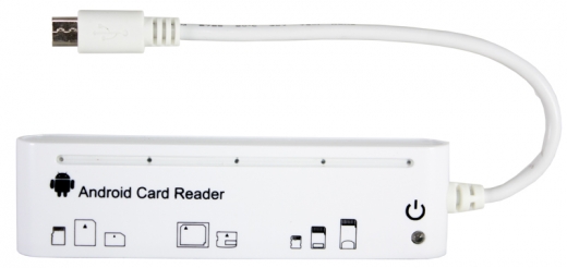 купить Кард-ридер PowerPlant 5-ти слотный Android Micro USB в Алматы