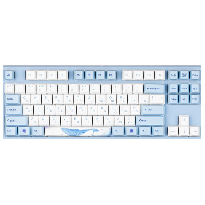 купить Клавиатура Varmilo VEM87 Sea Melody EC V2 Sakura UA A33A038A9A3A17A033 в Алматы