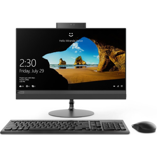купить Моноблок Lenovo IdeaCentre AIO520-24ICB  23.8** FHD(1920x1080) IPS/Intel Core i5-8400t 1.70GHz Hexa/8GB/1TB/GMA HD630/RD 530 2GB/DVD-RW/WiFi/BT4.0/CR/KB+MOUSE(USB)/W10H/1Y/BLACK в Алматы