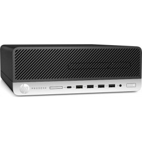 купить Системный блок HP 7AC41EA ProDesk 600 G5 SFF,Platinum,i3-9100,4GB,1TB,W10p64,DVD-WR,3yw,USB kbd,mouse USB,VGA в Алматы