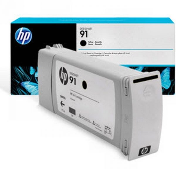 купить Картридж, HP (оригинал), C9464A, №91, Чёрный матовый, Для принтеров HP DesignJet Z6100, 775 мл. в Алматы