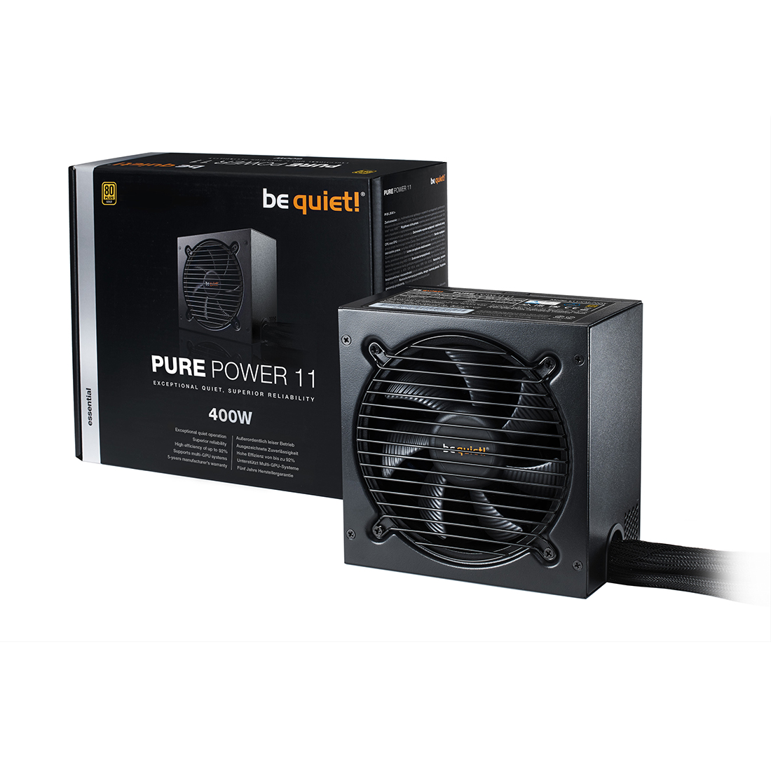 купить Блок питания Bequiet! Pure Power 11 400W L11-400W BN292 в Алматы