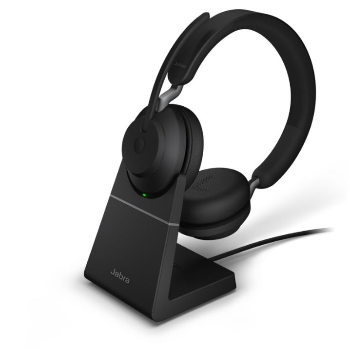 купить Jabra Evolve2 65, Link380a MS Stereo Stand Black в Алматы