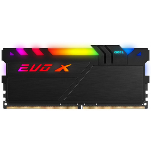 купить Оперативная память 16GB GEIL 3200MHz DDR4 PC4-25600 EVO X II Black RGB GEXSB416GB3200C16BSC в Алматы