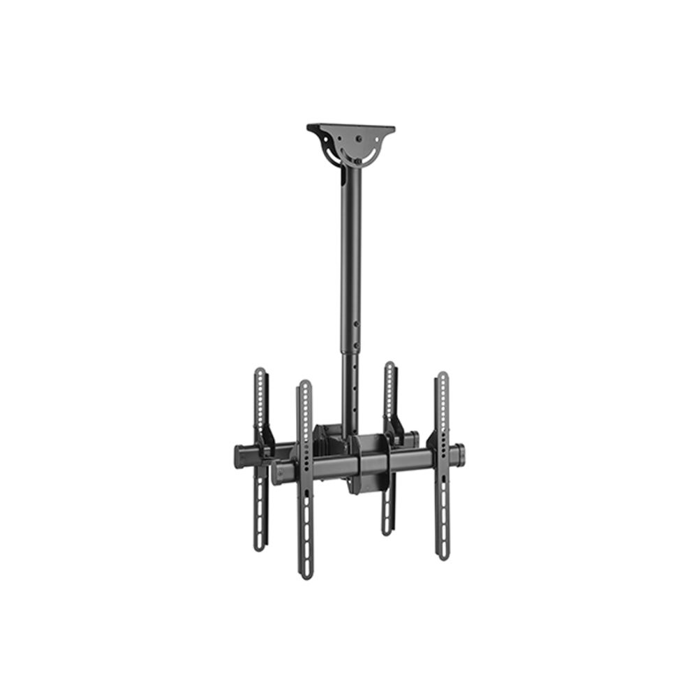 Купить Кронштейн для ТВ Brateck PLB-CE944-01SD, потолочный, 32*-55*, 560-910 мм, до 45кг x2 в Алматы