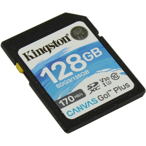 купить Карта памяти SD 128GB Class 10 U3 Kingston SDG3/128GB в Алматы