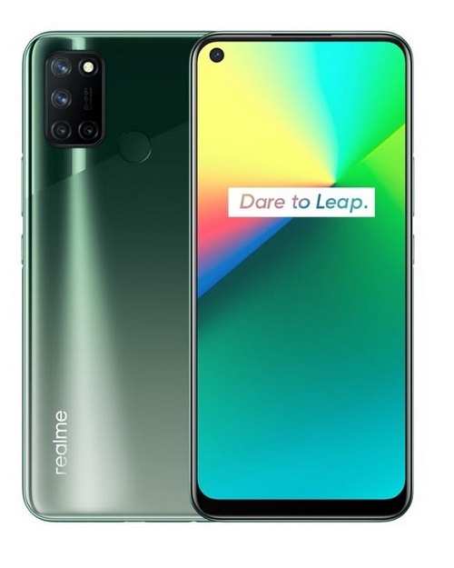 купить Смартфон Realme 7i 4+128GB green в Алматы